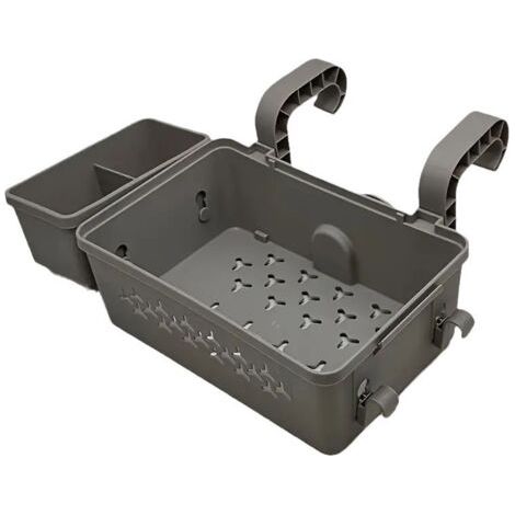 Panier de rangement pour piscines hors sol, accessoires de piscine hors sol, panier de rangement pour piscine avec porte-gobelet de piscine,