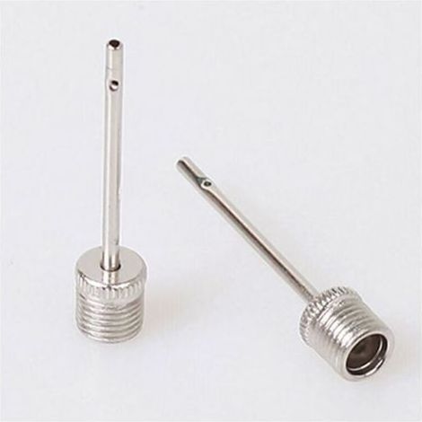 15Pcs Stainless Steel Ball Pump Inflation Needles with Storage Pouch for Football Basketball Volleyball Sports Balls (1/5)