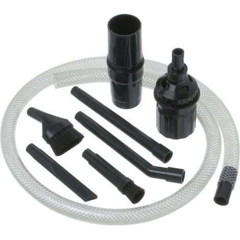 Set universale di bocchette per aspirapolvere di piccole dimensioni, 30-38 mm, etichetta nera (1/4)