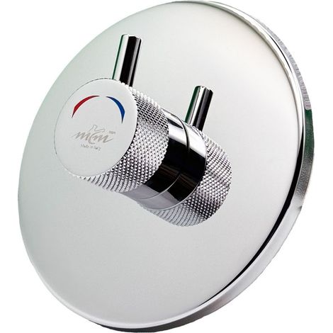Mitigeur de douche à encastrer temporisé 15/25 secondes de couleur chrome MCM 908501 15/25 secondes
