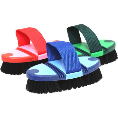 Rosso - Brosse à dos souple et fibres synthétiques courtes