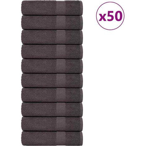 Handtücher FROGN 50 Stk. Anthrazit 50x100 cm 360 g/m²