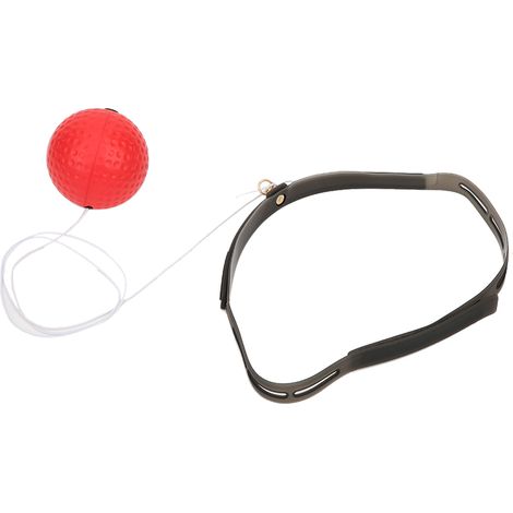 Bandeau en mousse de caoutchouc PU pour entraînement de boxe avec fixation sur la tête, équipement de fitness et de vitesse (1/5)