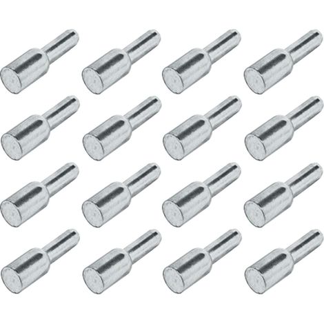 20x taquet à tenon universel 3mm + 5mm acier meuble étagère placard plateau armoire support fixation