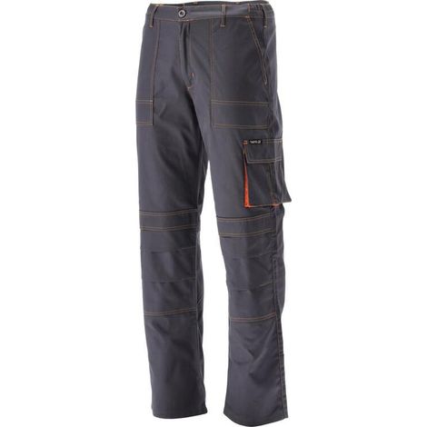 Pantalon de travail DORIA gris/orange taille M (1/5)