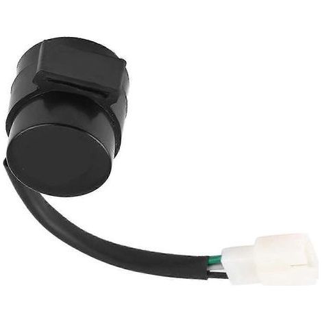 Relais clignotant rond à trois broches pour motos, scooters, cyclomoteurs et quads GY6 50-250 cm³. (1/3)