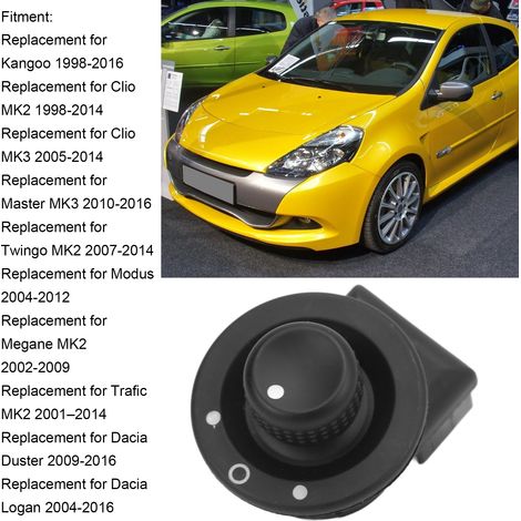 [Seitentürspiegelschalter] [255704649R] [Premium ABS und hohe Empfindlichkeit] (1/5)