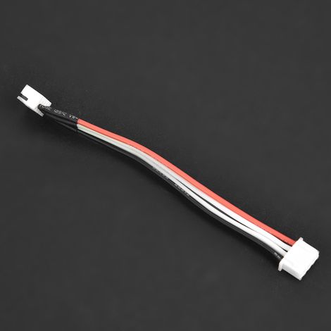 Câble de connexion pour chargeur batterie LiPo 3S, fil 22AWG 100mm, connecteur JST-XH