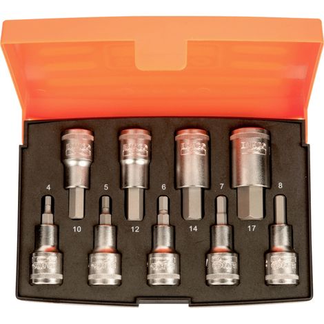 Bahco Schraubendrehereinsatz 9teilig S9HEX