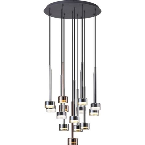 Suspension, 14L Suspensions design Tonic Multicolore en Verre, MANTRA (1/3)