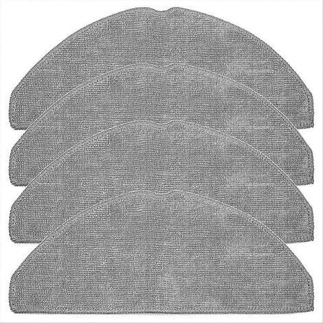 Lot de 4 lingettes de lavage pièce de rechange pour L60 aspirateur robot (1/5)