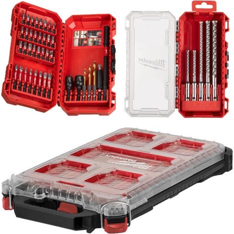 Set Packout Slim Organiser 45pz Milwaukee 4932499761
