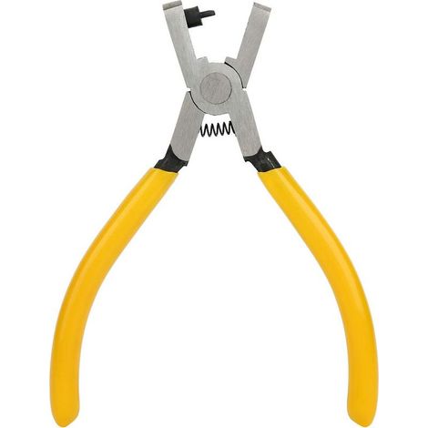 Pince à Perforer pour Montre-Bracelet - Outils de Poinçonnage de Bande, œillet Jaune, Bracelet en Cuir, Perforateur de Ceinture, Réparation (1/5)