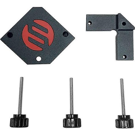 Installationshilfe für rechtwinklige Lineale für Voron V0 2,4 Mikrometer Salatgabel-Rigrat 3D-Drucker, für Profil 2020()