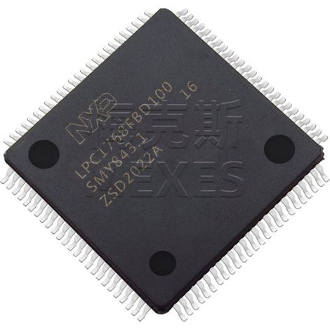 LPC1768FBD100 Microcontroller (MCU) Chip Electronic Components (IC) Set of 5 pieces (5 pieces)