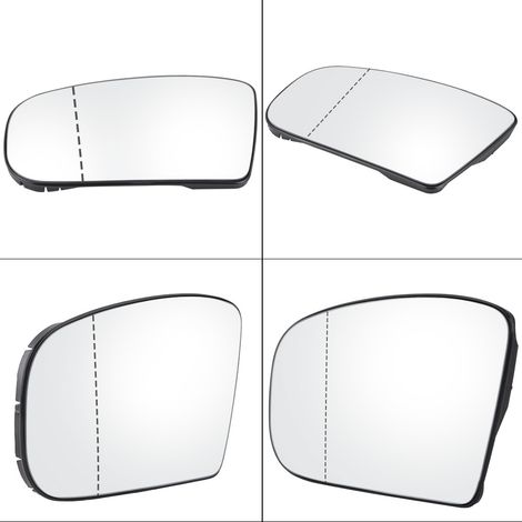 Weitwinkel-Rückspiegelglas für Mercedes S-Klasse W220 W215, Fahrerseite, Teilenummer 2208100121