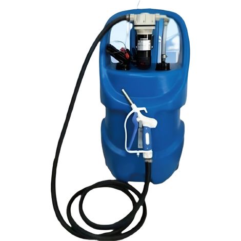 Station de ravitaillement AdBlue Mobile 75 L - Pompe 12 V automatique - Cuve PE Haute résistance MW Tools TAD7512V