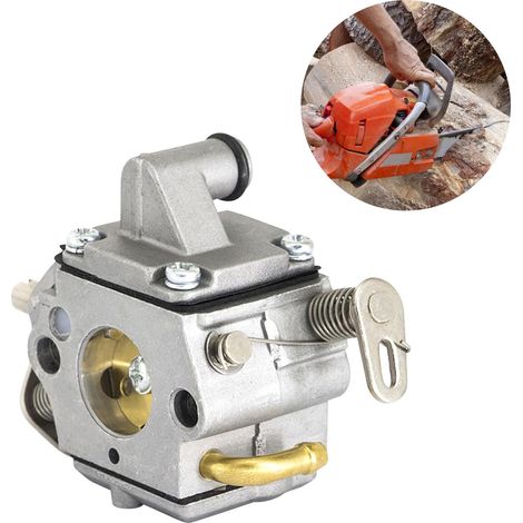 Piezas de carburador para cortacésped, piezas de motosierra, compatibles con motosierra C1Q-S57B ZAMA MS170 MS180 018 017 (1/5)