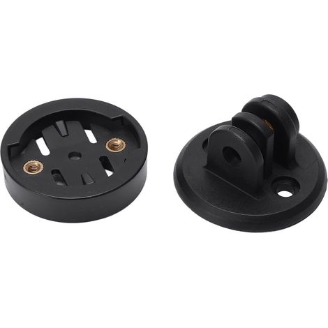 Support de compteur de vélo en plastique, fixation sur potence, avec rallonge. (1/5)