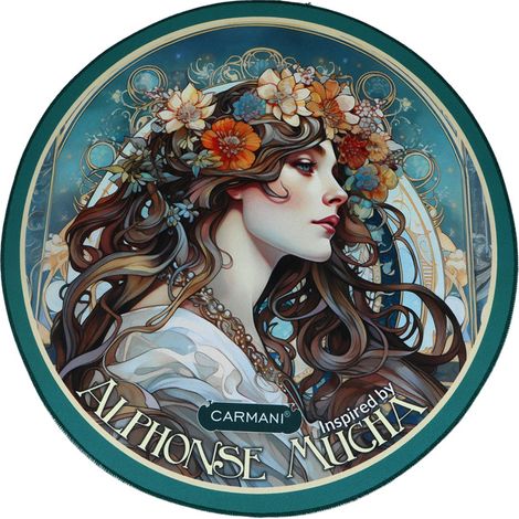 Set de table rond Alfons Mucha Carmani, set décoratif DOM