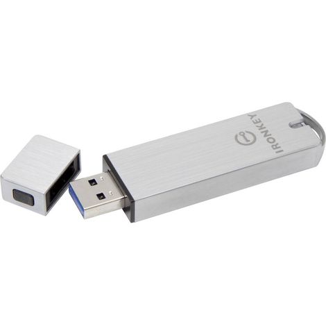 Kingston Technology IronKey S1000 lecteur USB flash USB Type-A 3.2 Gen 1 (3.1 Gen 1) Argent (1/4)