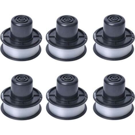 Carrete de hilo A6226 de 6 m compatible con cortacéspedes automáticos Auftipp GL250 / GL310 / GL360 / GL360SB, paquete de 6 unidades (1/4)