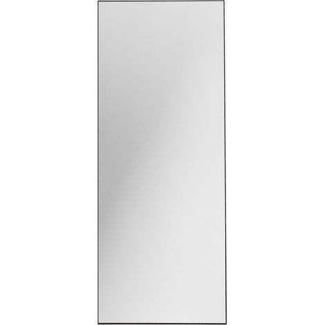 SKLUM Standspiegel aus Aluminium 80x200 cm Zastron Schwarz