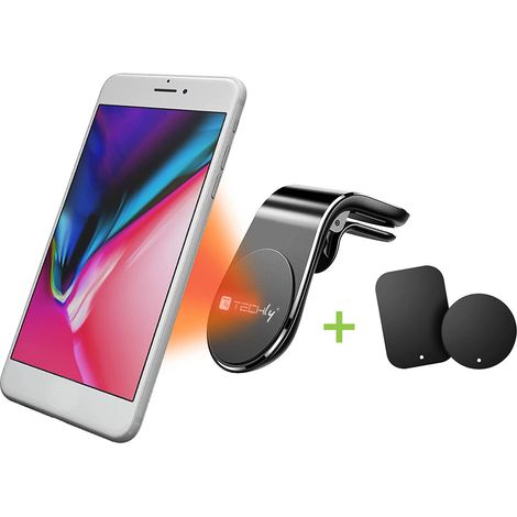 Techly supporto cellulare magnetico per auto 362701 (1/5)