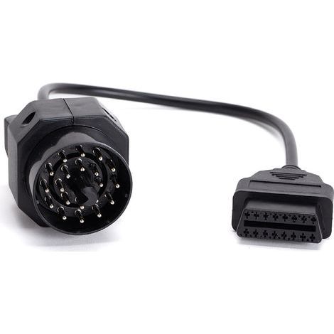 OBD OBD2 Câble adaptateur de diagnostic de connecteur 16 broches compatible pour BMW 20 broches (1/3)