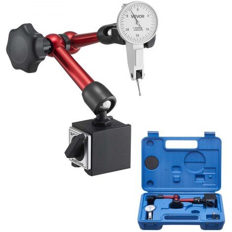 Indicateur de test à cadran avec base magnétique universelle et (1/5)