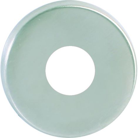 Rosace ronde de gaine technique inox 304 la paire - DESIGN MAT