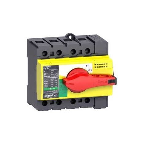 Interruttore / sezionatore Compact INS40 - 40 A - 4 poli - comando emergenza - 28917