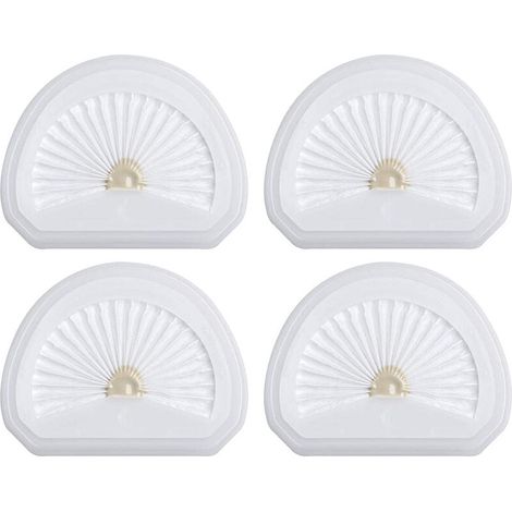 4er-Packung Handstaubsaugerfilter, kompatibel mit Black & Decker VLPF10 und Dustbuster HLVA315J HLVA320J00 N575266 Ersatzfilter, ersetzt Teil N600601 (1/5)