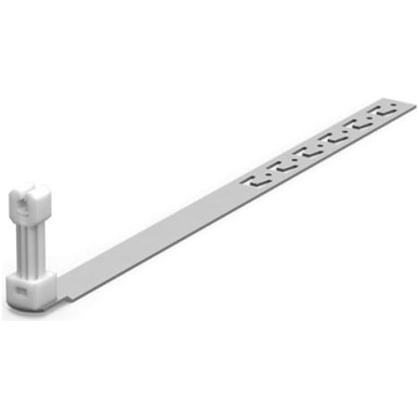 Fliesenhalter L-415mm verzinkt mit Kunststoffhaken 10.3/Z/P OG /91003802/