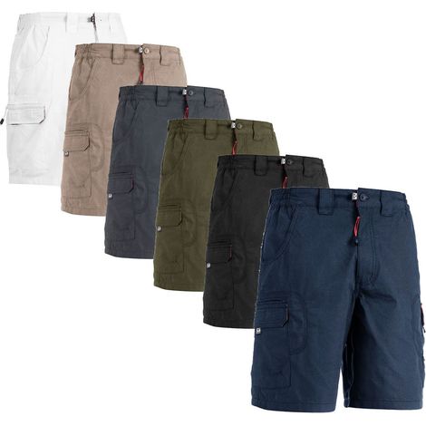Pantaloni corti da lavoro Sottozero Muroa E0201 - M - Grigio (1/5)