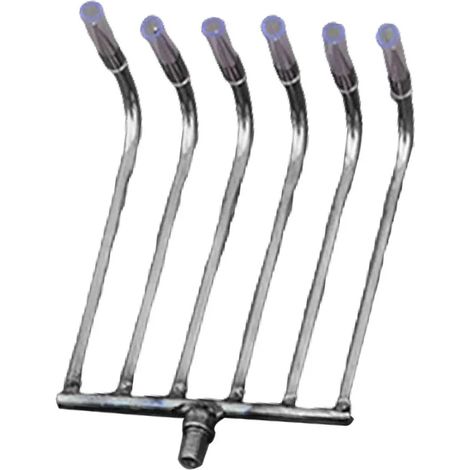 Outil de retrait de tête de bassin à 6 dents (1/5)