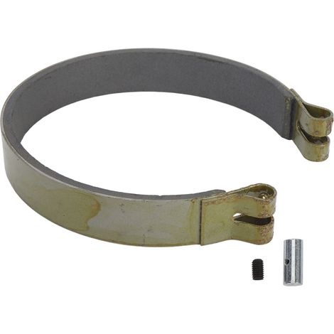 5-Zoll-Bremsband- und Bolzensatz, Stahllegierung und Keramik, ausreichende Bremskraft für Go-Kart, ATV, Minibike, Quad und UTV (1/5)
