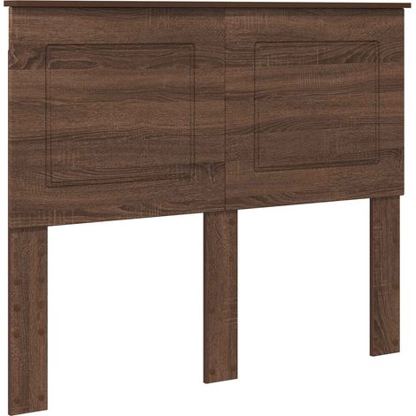 Maison Exclusive - Cabecero Roble marrón 100 cm Madera de ingenie (1/5)