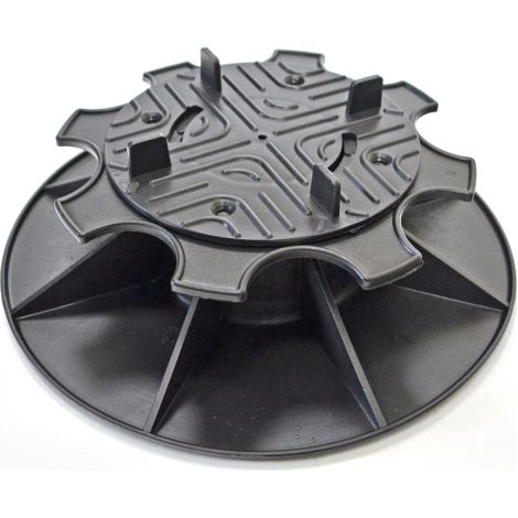 Plot terrasse - Lambourde larg. max. 55 mm - Hauteur réglable de 5 à 8,5 cm - Lot de 10 (1/5)