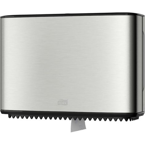 Tork 460006 Papierdispenser aus Edelstahl mit hoher Kapazität