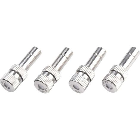Tête de pulvérisation d'atomisation à connexion rapide, buse brumisation pour équipement d'arrosage jardin 10 pièces 0.3mm(0.0118in) 50 Pièces 0.5mm（0.0197in） (1/5)