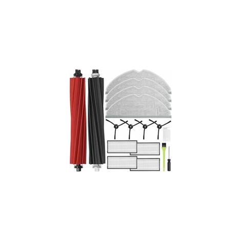 Kit Compatible série et Accessoires pour Roborock S8 Pro Ultra, Pièces de Rechange pour roborock S8/ S8 Plus, 2 Brosses Principales, 4 Filtres, 4 Serpillières et 4 Brosses Latérales,Pièces de rechange (1/4)