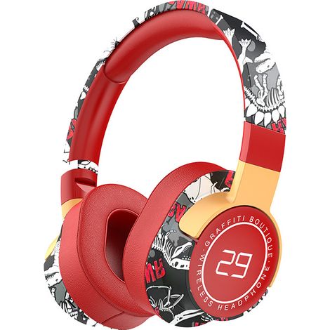 Casque Bluetooth sans fil coloré, écouteurs audio stéréo avec basses puissantes, casque confortable pour musique appels et utilisation quotidienne