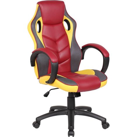 Silla con Ruedas - Sillón de Oficina Negro