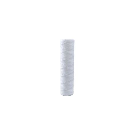 Lot de 5 cartouches filtrantes (5 microns, 25,4 cm) pour la filtration des sédiments et la filtration générale. Remplacement universel. Préfiltre en polypropylène pour osmose inverse. (1/4)