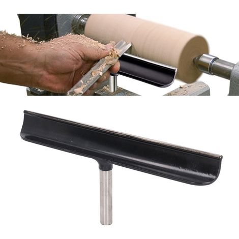 Porte-outil pour tour à bois avec colonne en acier inoxydable, diamètre 16 mm, longueur 30 cm. (1/5)