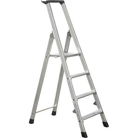 ZARGES, Escabeau à marches pliables, accessible d'un côté, (1/5)