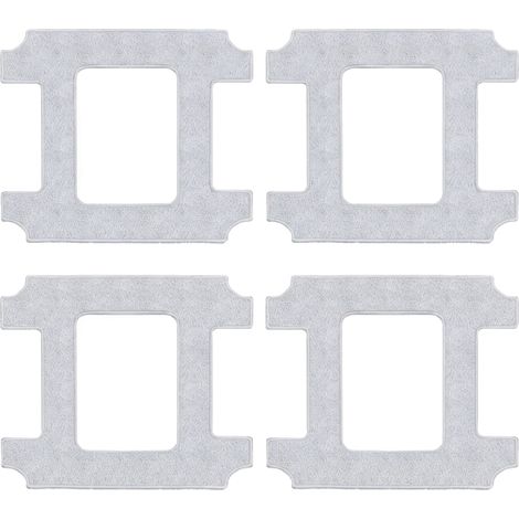 Reinigungstücher, Nass- und Trockenfunktion, kompatibel mit Lubluelu Robotern, 4PCS W100, 220V-240V EU Plug-a (1/2)