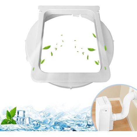 Tuyau Climatiseur Mobile Adaptateur Clim Fenetre,Climatiseur Adaptateur de Tuyau de Fenêtre Interface,pour Climatiseur Mobile 160mm Coupleur de Tube Extension Raccord Tuyau Pièce de Raccord (1/5)