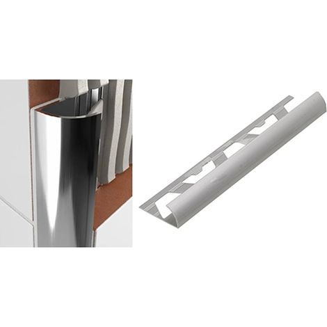 PROFILO ALLUMINIO "TONDO" H 10 MM 2,5MT ARGENTO SATINATO JOLLY MAURER
